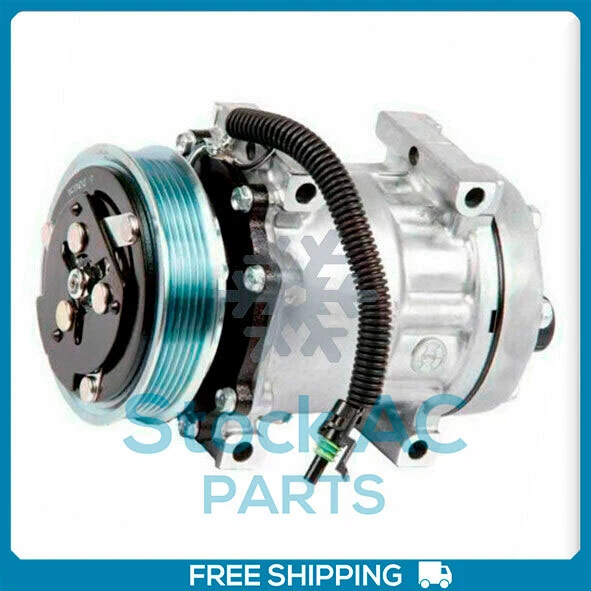 Новый оригинальный производитель компрессор кондиционера для Jeep Cherokee, Wrangler - 1991 до 1993 - оригинальный # 7701 - Изображение 1 из 4