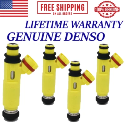 Оригинальные топливные форсунки DENSO 4 штуки для Mazda RX-8 1,3 л R2 2004-2008 годов выпуска - Изображение 1 из 2