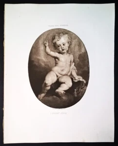 L'Enfant Jesus - Pierre-Paul Rubens - 1913 - Imagen 1 de 1