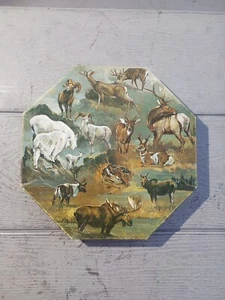 Vtg 1971 Springbok Octagon Puzzle "N American Hoofed Game Animals " PZL 8029 USA - Picture 1 of 21