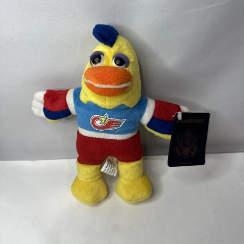 1998 Vintage Famous San Diego Chicken Plush Mascot Padres with Tag SD Chicken Cover