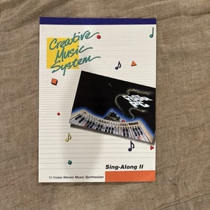 Creative Music System Sing Along II Bedienungsanleitung 1988 - Bild 1 von 4