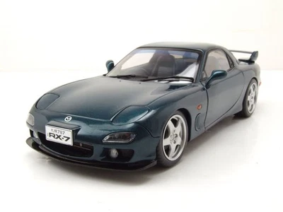 Mazda RX-7 FD RS Blu Modellino 1:18 Solido - Immagine 1 di 4