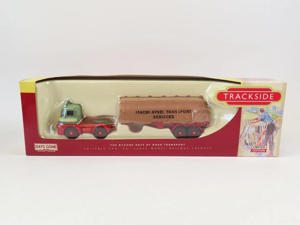 Corgi Trackside DG150003 Foden S21 Sheeted Trailer Macbraynes, 1/76, MIB! - Image 1 of 1