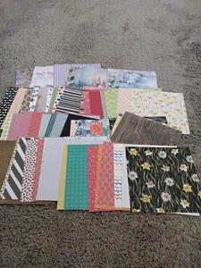 Stampin' UP! Posten #2 6 x 6 Designer Serie Papier 100 Blatt gemischte Designs - Bild 1 von 2