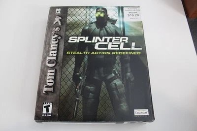 Tom Clancy's Splinter Cell (PC, 2003) Original BIG BOX PC game -NEW still sealed - Image 1 of 4