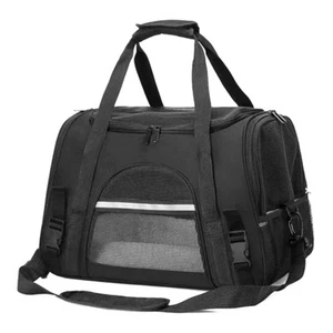 Cat Dog Carrier, Pet Travel Carrier for Small Dogs, Cat Carrying Case Collaps... - Picture 1 of 7