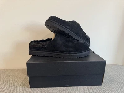 Zapatillas de gamuza negras UGG Neuman para hombre talla 15 Foto 1 de 4