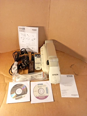 Epson ELPDC13 Document Camera White Full 1080p HDMI + PSU, MOVED WITH CASE - Image 1 of 4