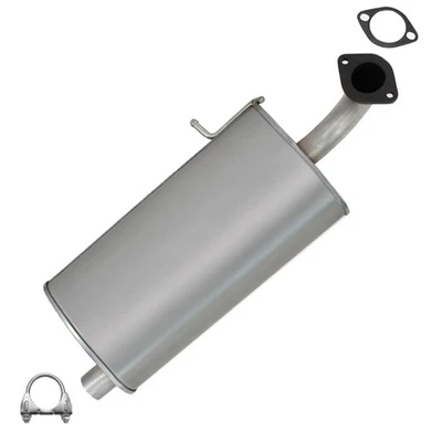 Stainless Steel Passenger Side Exhaust Muffler fits: 2003-11 Crown Victoria 4.6L - Image 1 of 4