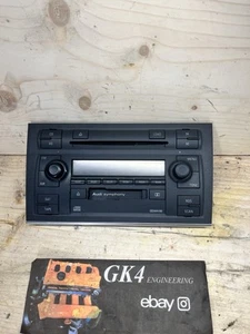 02-08 Audi A4 Radio Estéreo Tacto Suave Cara B7 B6 OEM 8E0 035 195 H Sinfonía - Imagen 1 de 9
