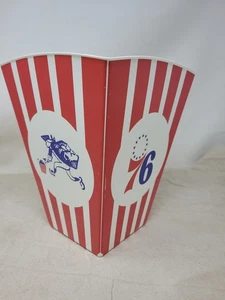 vintage Philadelphia 76ers popcorn bucket Basketball Large Size - Picture 1 of 8