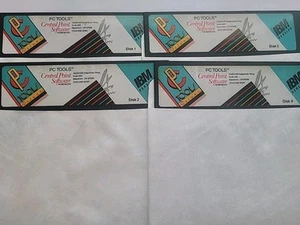 IMB PC Tools Deluxe Floppy Disk 1-4 Central Point Software Vintage Computer - Picture 1 of 5