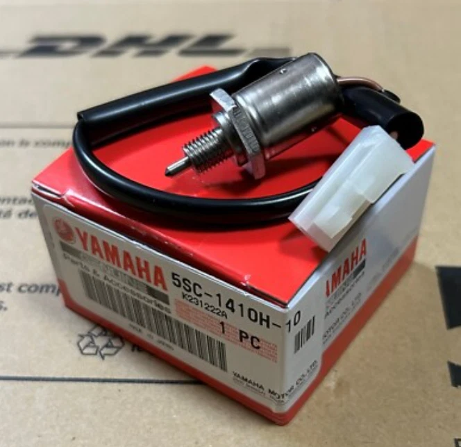 Electroválvula de corte de combustible YAMAHA V-STAR 5SC-1410H-10 XVS 650 XVS650 Foto 1 de 1