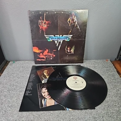 Van Halen Debut Self Titled 1978 12" LP Vinyl Record With Original Inner Sleeve - Image 1 of 4
