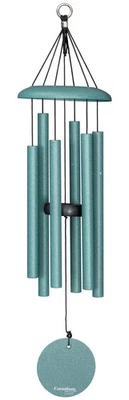 Corinthian Bells de Wind River - Campana de viento verde pátina de 27 pulgadas para patio, B... Foto 1 de 4