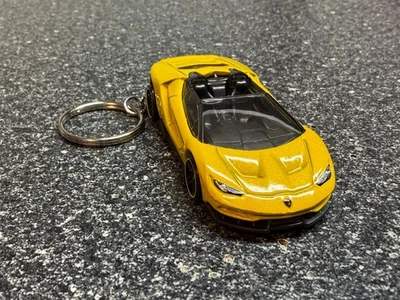 Lamborghini Centenario Yellow Keychain Hot Wheels Matchbox - Image 1 of 4