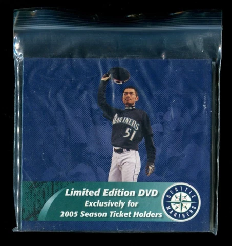 2005 Season Ticket Holder Limited Edition DVD - Ichiro - Seattle Mariners Cover