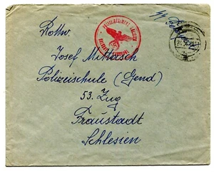 1942 Germany Occupied Poland Ukraine Galizien Tarnopol Polizeischule Gendarmerie - Picture 1 of 2