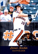 2018 Aberdeen IronBirds Choice #30 Doran Turchin Oak Creek Milwaukee Wisconsin