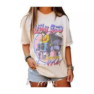 Billy Joel Vintage T-Shirt, Billy Joel Live Tour Shirt, Fans Shirt - Picture 1 of 5