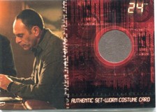 2007 Artbox 24 Season 4 - NAVI ARAZ - Set Worn Costume Card #d/125