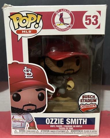 St Louis Cardinals Ozzie Smith Funko Pop #53 Busch Stadium Exclusive Cover