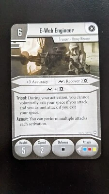 Piezas de repuesto (tarjetas) Star Wars Imperial Assault Foto 1 de 2