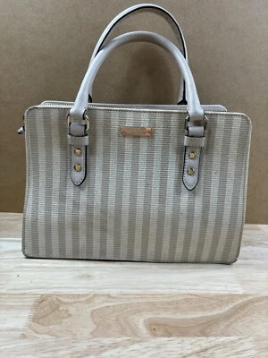 Bolsos y bolsos de mano para mujer Kate Spade New York exteriores de algodón beige Foto 1 de 4