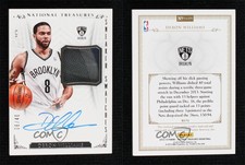 2013 Panini National Treasures Sneaker Swatches /40 Deron Williams #SA-DW Auto