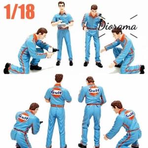 Diorama 1:18 Garage Repair Worker Figur Modell Set Werkstatt Szene Vitrinenmodell - Bild 1 von 34