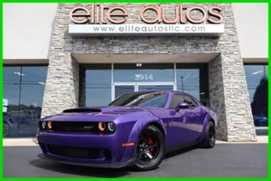 2018 Dodge Challenger Challenger DEMON Plum Crazy Pearl PURPLE Crate Included - Picture 1 of 24