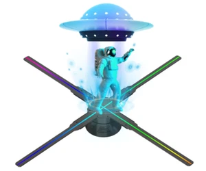 3D Hologram Fan, with 700 Library Video,Animated Holographic Projector 20.5' - Picture 1 of 9
