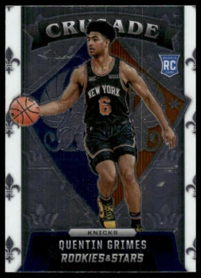 2021-22 Panini Chronicles #636 Quentin Grimes New York Knicks - Image 1 of 2