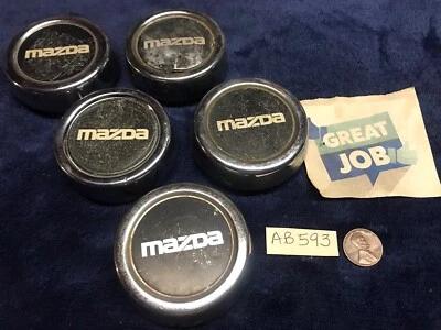 Cinco centros de rueda tapacubos Mazda Miata MX5 Protege 1990 1992 1994 VER DETALLES Foto 1 de 4