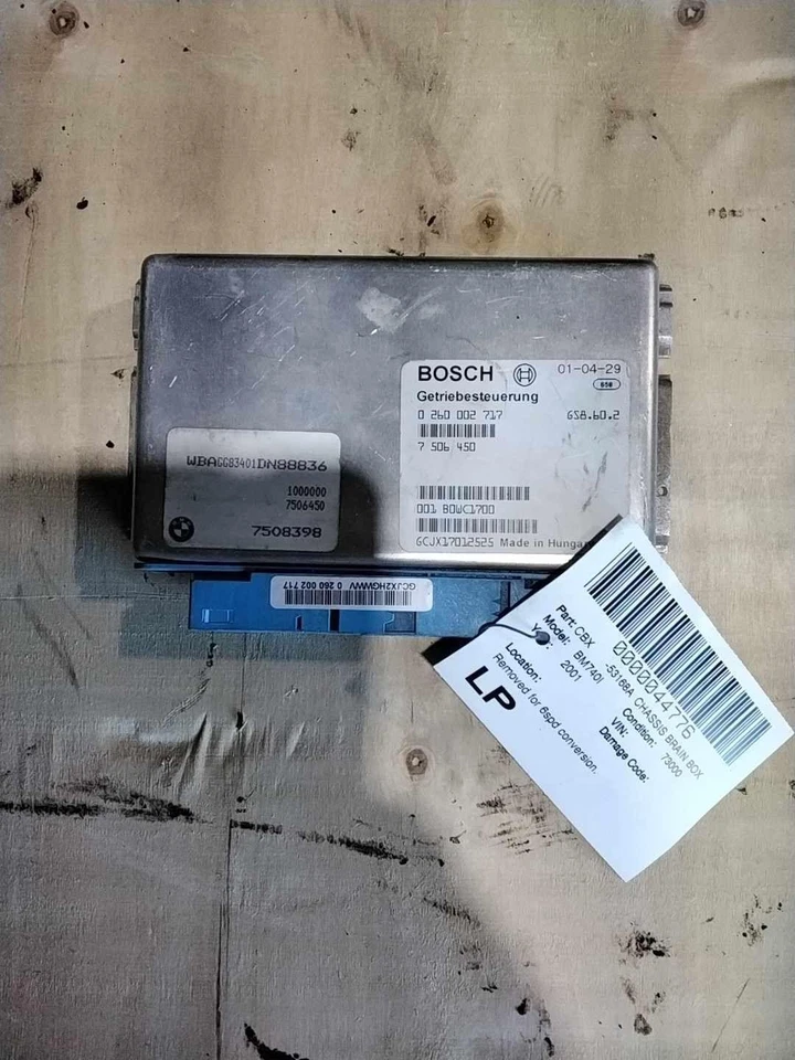 BMW 740I 1999 2000 2001 chasis caja cerebral transmisión EGS Foto 1 de 1