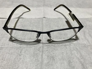 Prada PR66YV Mens Metal Eyeglass Frame 02N1O1 Matte Baltic Gunmetal 57-17-145 - Picture 1 of 6