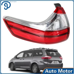 Conjunto de luz trasera roja lado del conductor izquierdo para Toyota Sienna 2015-2018 2019 2020 - Imagen 1 de 13