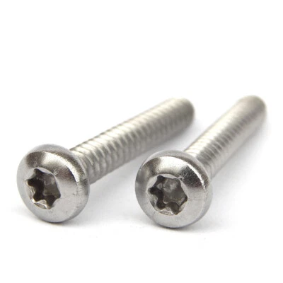 DRESSELHAUS Cabeza de lente de acero inoxidable V2A tornillos de chapa Torx A2 inoxidable DIN 7981 c