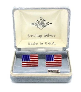 STERLING SILVER CUFF- LINKS .925 FREE SHIPPING - Bild 1 von 5