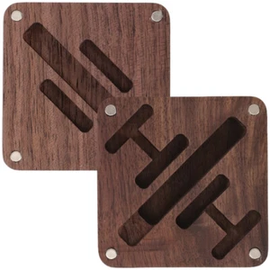 Manschettenknöpfe-Krawattenklammer-Box Hochwertige Herrenschmuck Aufbewahrung - Bild 1 von 12