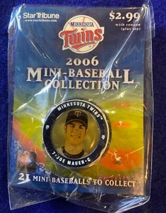 2006 Twins Mini Baseball, Star Tribune, Joe Mauer, kostenloser Versand! - Bild 1 von 1