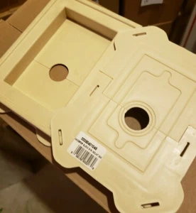 Mini bloque dividido de vinilo Mid America de 1 quilate montaje maestro 045 arenisca arce - Imagen 1 de 2