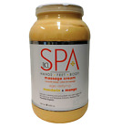 BCL SPA Pedicure Massage Cream Mandarin  Mango - 1 Gallon size