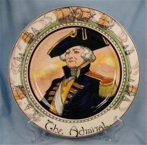 Royal Doulton The Admiral Plate Collector Professionals Ships Ocean D6278 O) - Picture 1 of 7
