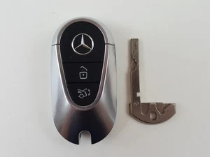 FOR PARTS ONLY ORIGINAL MERCEDES BENZ OEM SMART KEY LESS ENTRY REMOTE FOB CAR US - Picture 1 of 14