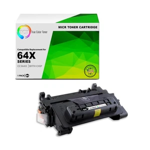 TCT CC364X TAA Compliant MICR Toner Cartridge Replacement for HP CC364X - 64XM - Picture 1 of 6