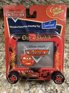 Disney Pixar Cars Supercharged Gratch A Sketch Lightning McQueen #95 2007 NUEVO - Imagen 1 de 3