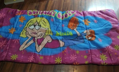 Saco de dormir vintage 2001 Lizzie McGuire Hillary Duff Disney Channel Groovy  Foto 1 de 4