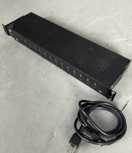 DIGI AnyWhereUSB/14 50001681-01 AW-USB-14-W USB Hub Rack Mount w/ PWR Cable VGC! - Photo 1/14